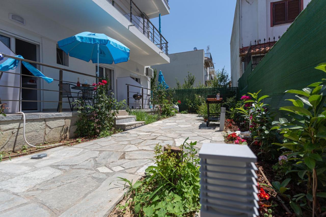 Halkidiki Beach Apartments 2 Nea Kalikratia Vergia Beach Nea Kallikrateia Eksteriør billede