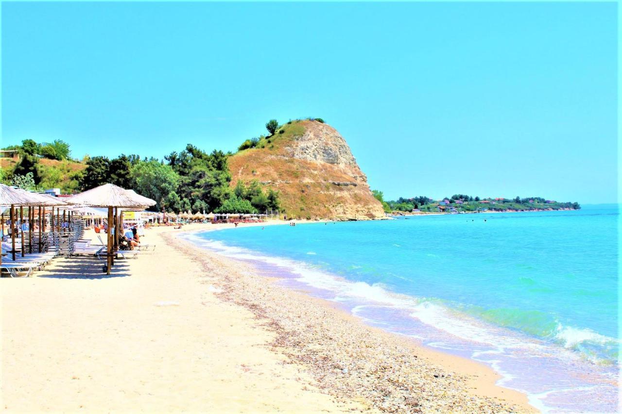 Halkidiki Beach Apartments 2 Nea Kalikratia Vergia Beach Nea Kallikrateia Eksteriør billede
