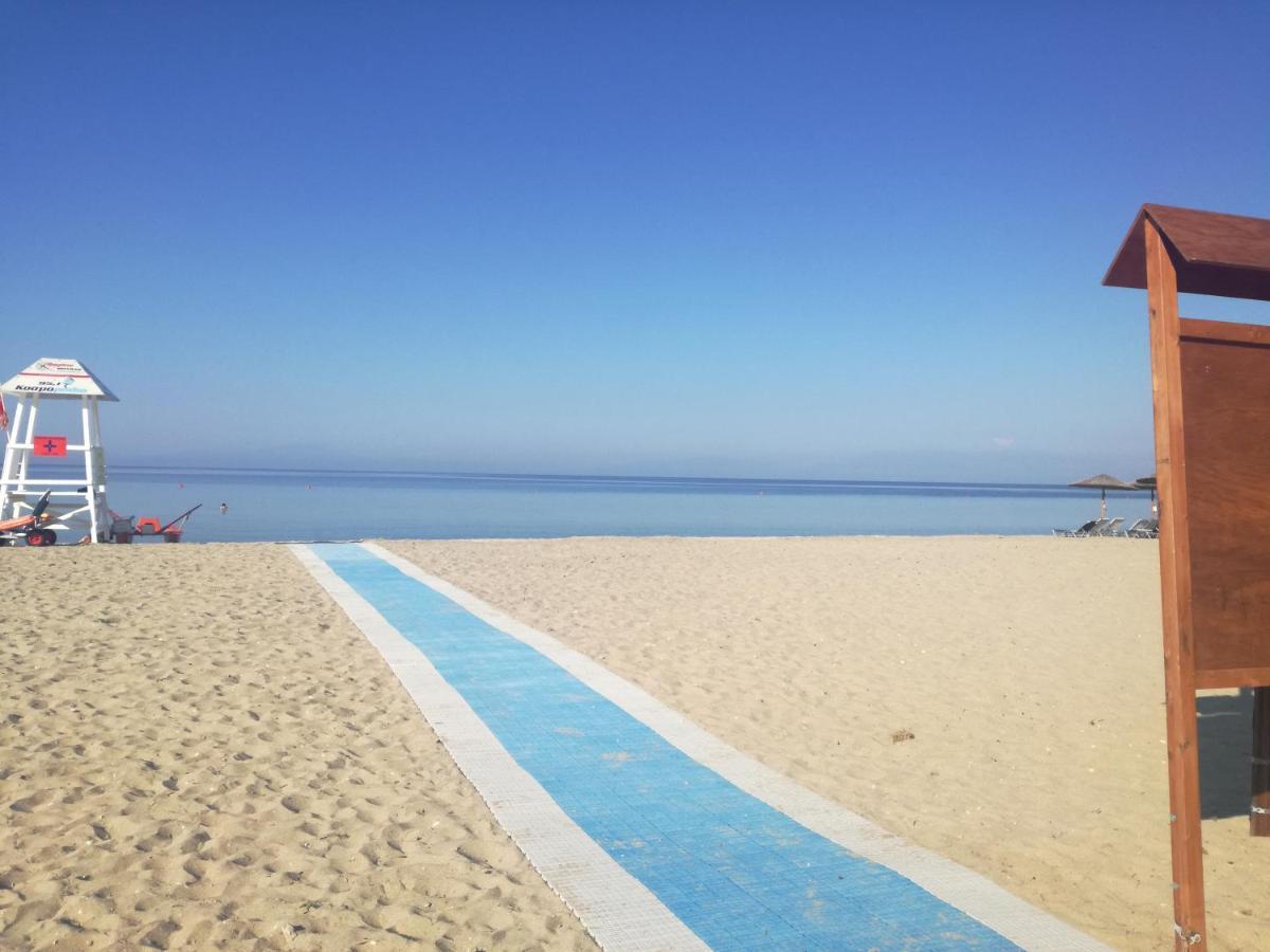 Halkidiki Beach Apartments 2 Nea Kalikratia Vergia Beach Nea Kallikrateia Eksteriør billede